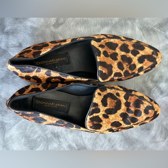 Like New - Donna Karan Leopard Loafers - Picture 4 of 4